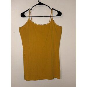 Caren Sport Camisole Women Mustard Yellow Adjustable 3X